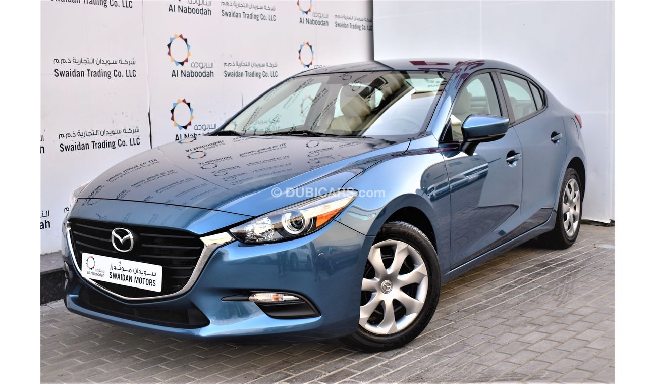 Mazda 3 AED 1076 PM | 1.6L S GRADE GCC DEALER WARRANTY