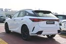 لكزس RX 500h Lexus RX500h F-Sport 2.4L, 4-cylinder, In-line, Turbo, Hybrid, AWD, CUV Model 2024, Color White