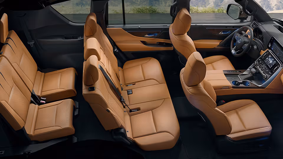 Lexus LX 600 interior - Seats