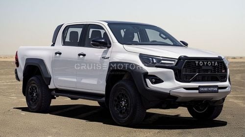 Toyota Hilux GR Sport 2.8L - Automatic . Diesel . Four Wheel Drive . 5 Seats . 4 Doors - White