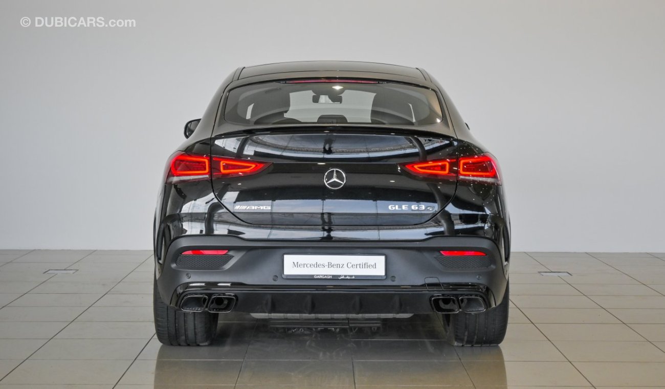 Mercedes-Benz GLE 63 AMG S 4M COUPE AMG / Reference: VSB 32915 Certified Pre-Owned with up to 5 YRS SERVICE PACKAGE!!!