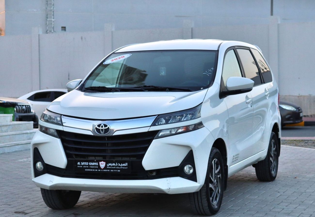 Toyota Avanza 2020 Toyota Avanza GLX (F650), 5dr MPV, 1.5L 4cyl Petrol, Automatic, Rear Wheel Drive