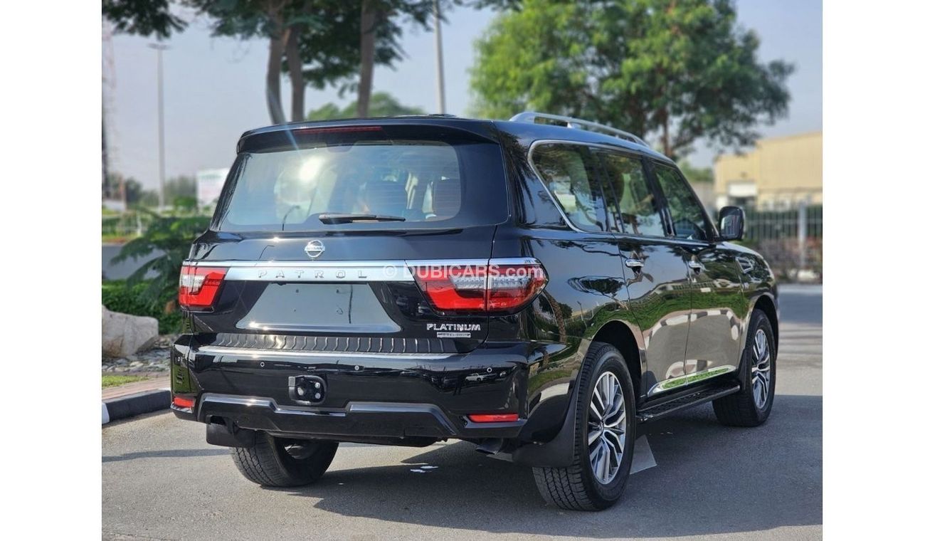 Nissan Patrol LE Platinum City NISSAN PATROL PLATINUM V8 2021 GCC SINGLE OWNER WITH AGENCY SERVICE IN MINT CONDITI