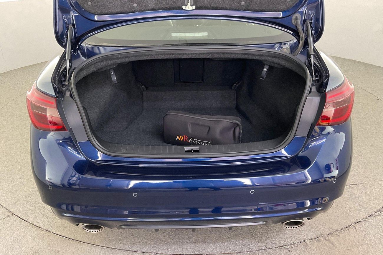 إنفينيتي Q50 Premium / Luxe | شامل الضمان | 0 ﺪﻔﻋﺓ ﺃﻮﻟﻯ