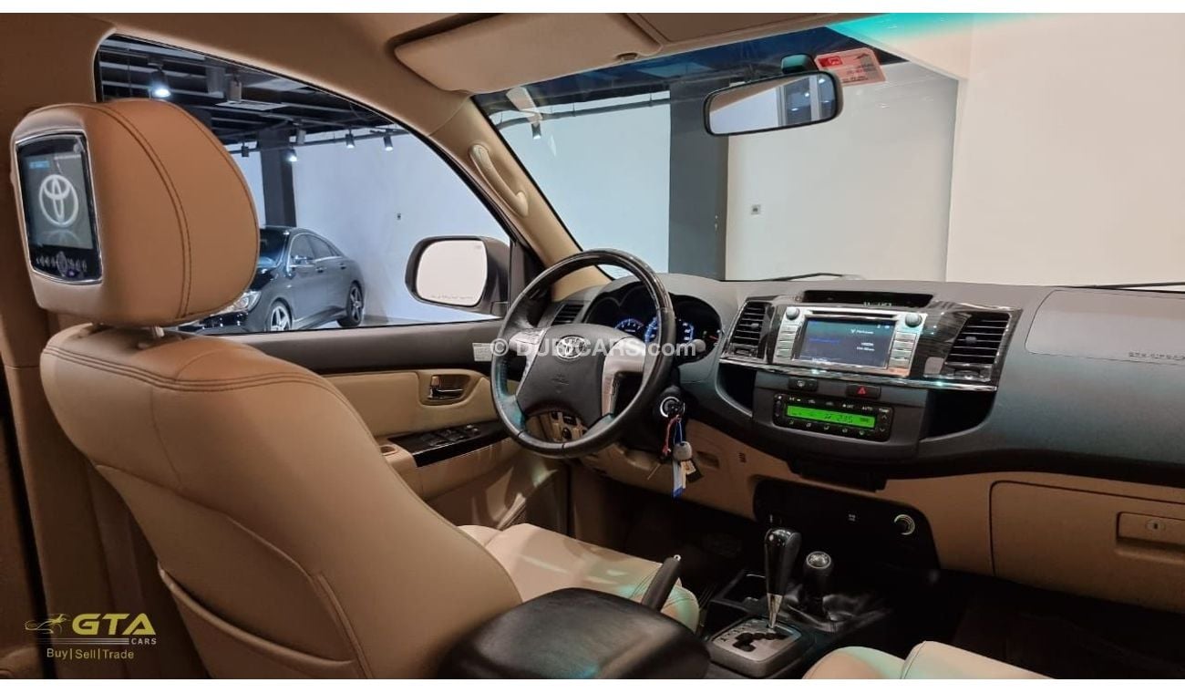 تويوتا فورتونر 2015 Toyota Fortuner 4.0 V6 TRD, Warranty, Service History, Low KMs, GCC