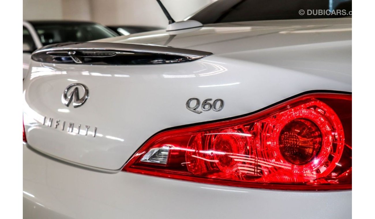 Infiniti Q60 Infiniti Q60 Convertible 2015 GCC under Warranty with Zero Down-Payment.