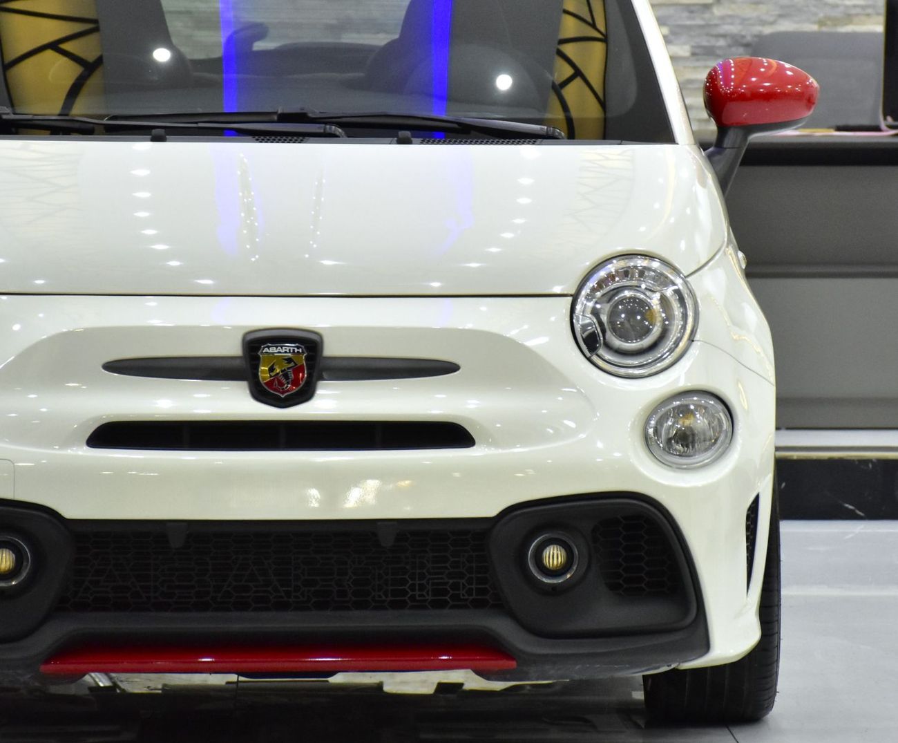 Abarth 595 EXCELLENT DEAL for our Abarth 595 Competizione ( 2022 Model ) in White Color GCC Specs