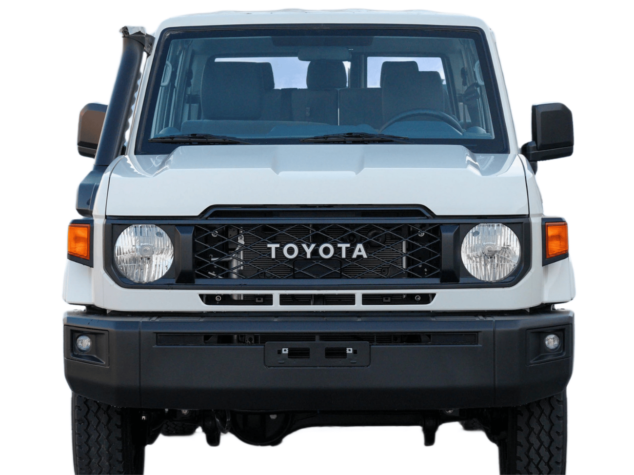 تويوتا لاند كروزر 70 ECTP2M017 –2025 Toyota LC76 5 Doors Hardtop - 4.2L Diesel Manual - Mid - White