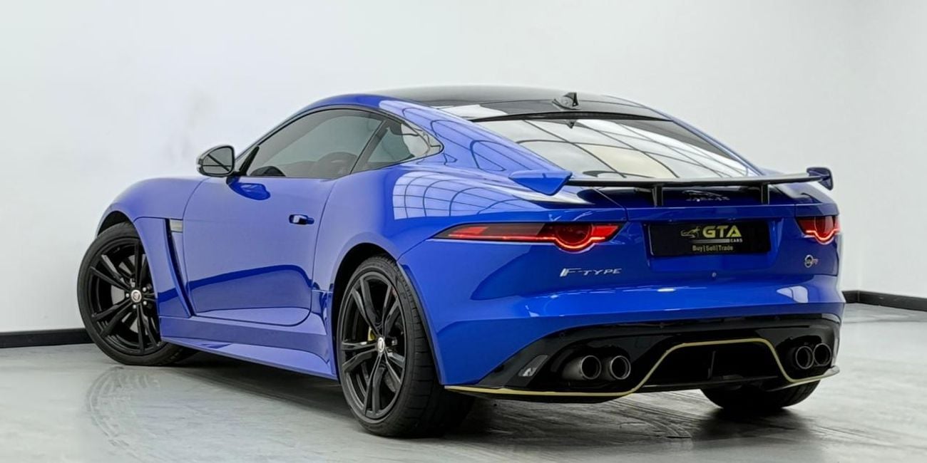 جاكوار F Type SVR 5.0L (575 HP) Coupe 2019 Jaguar F-TYPE SVR ,Warranty ,Full Jaguar Service History ,Excellent Con