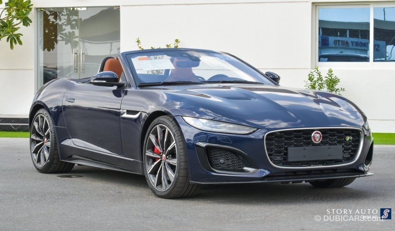 Jaguar F-Type P575 5.0P S/C Convertible R AWD Auto. (For Local Sales plus 10% for Customs & VAT)