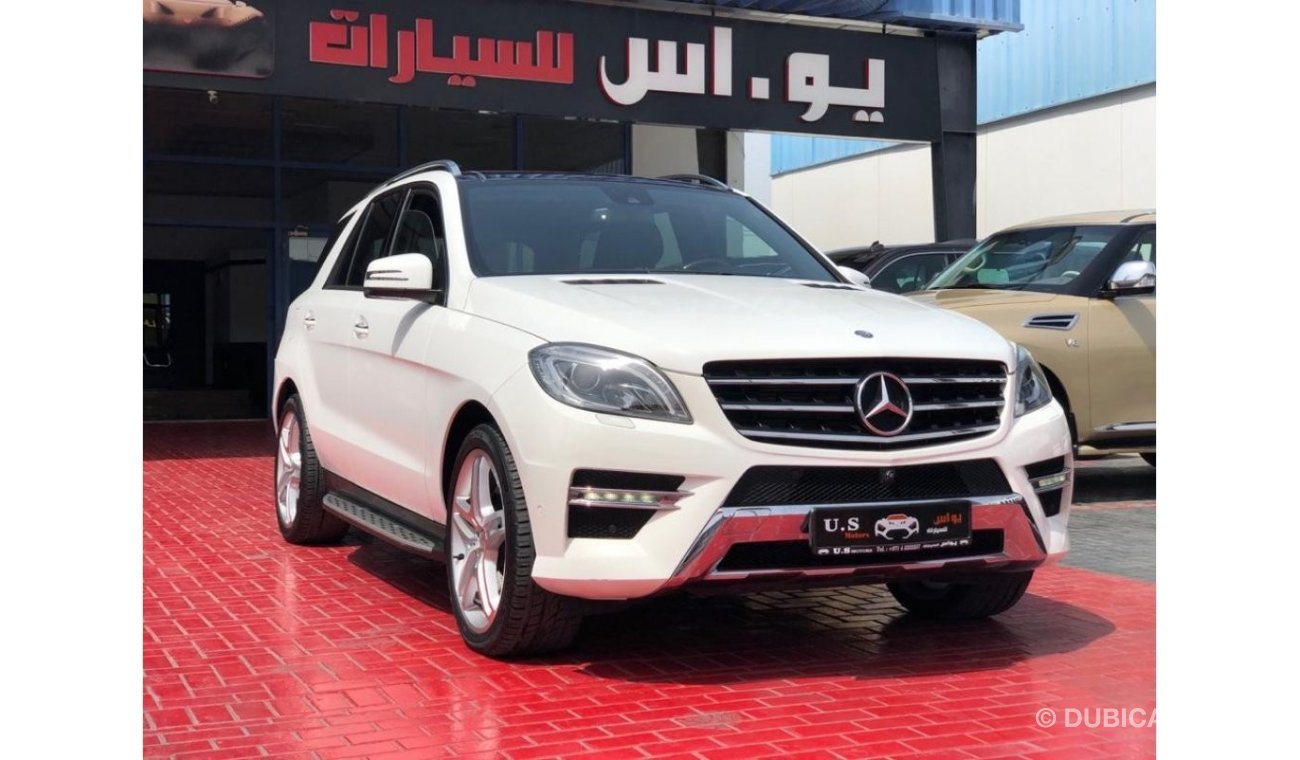 مرسيدس بنز ML 350 FULLY LOADED 2014 GCC SINGLE OWNER IN MINT CONDITION