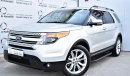 Ford Explorer LIMITED 3.5L V6 AWD 2015 GCC WITH SERVICE PLAN UP TO 2021 OR 100000 KM AND FREE INSURANCE