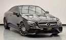 Mercedes-Benz E300 Coupe 2019 Mercedes-Benz E300 Coupe, 1 Year Warranty Unlimited, Full Service History, Excellent Condition,
