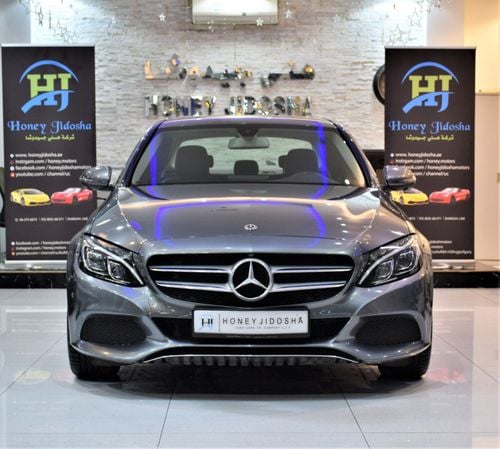 Mercedes-Benz C 180 1.6L Mercedes Benz C180 ( 2017 Model! ) in Grey Color! GCC Specs