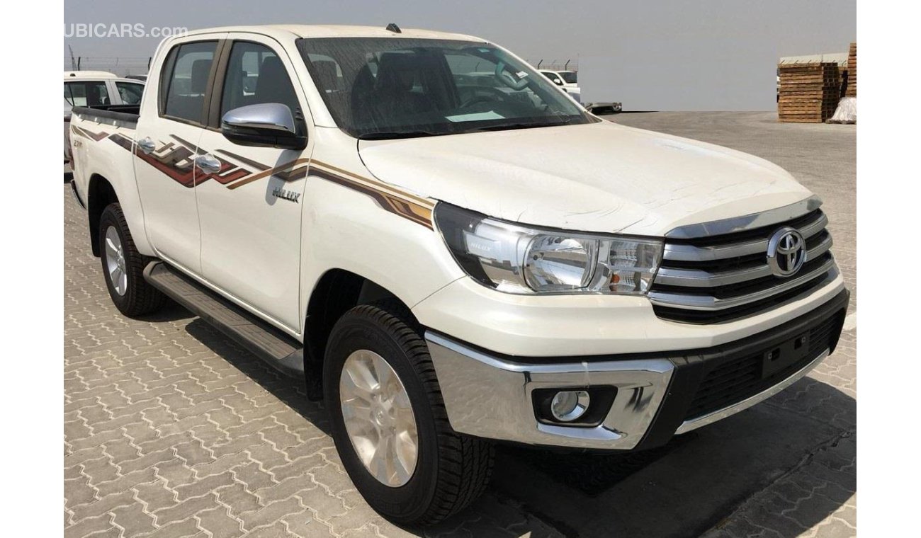 Toyota Hilux 2020 2.7 DC 4x4 CAM. B-LINER. STEEL WIDE. SR5 full option - out GCC- Black/Black available