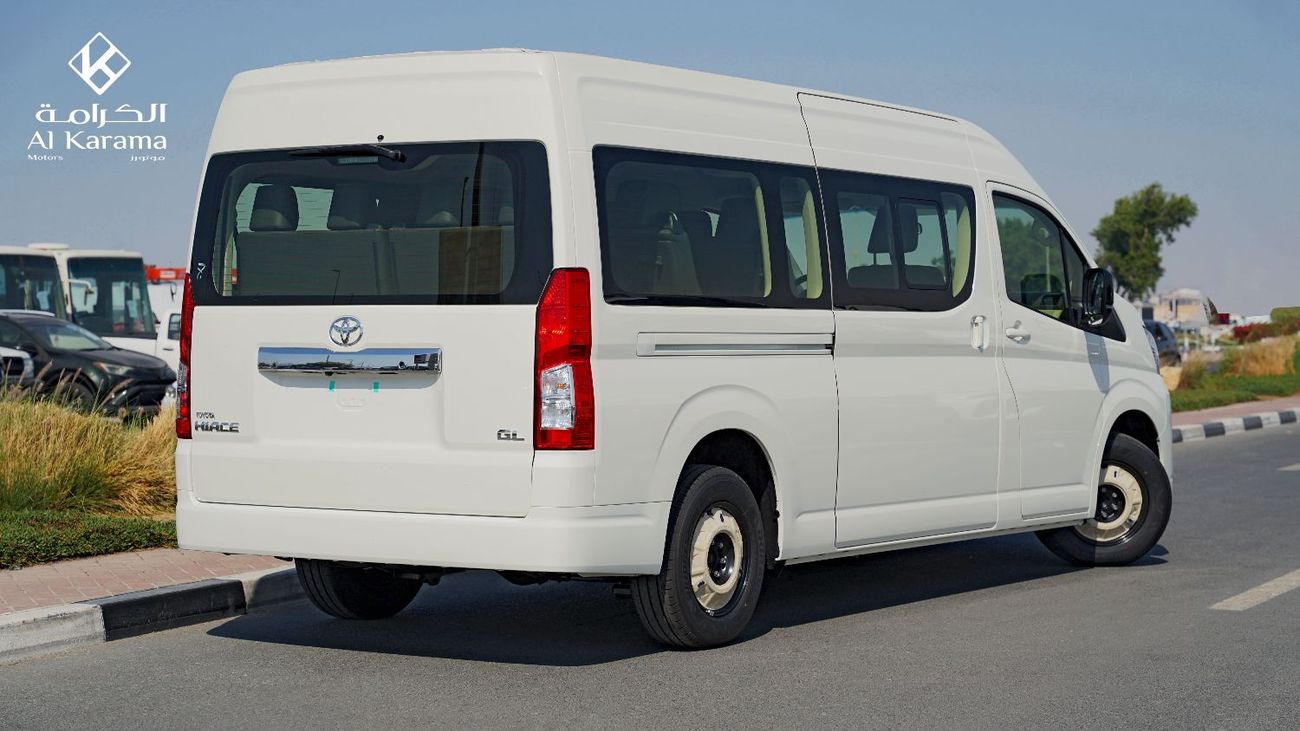 Toyota Hiace 2.8L GL | Manual Transmission | 14 Seater | Rear Camera | AC/Heater | 4 Door