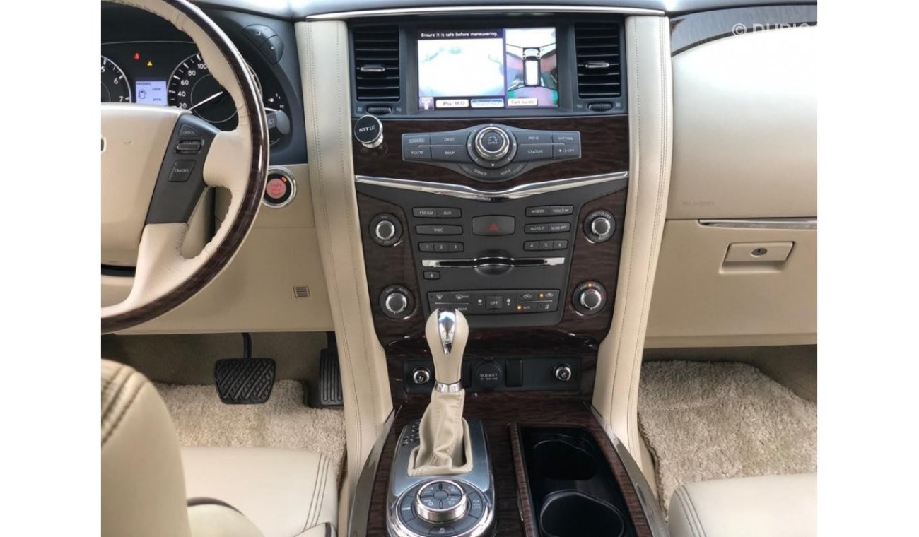 نيسان باترول PLATINUM CITY FULLY LOADED V8 5.7 2014 GCC IN MINT CONDITION