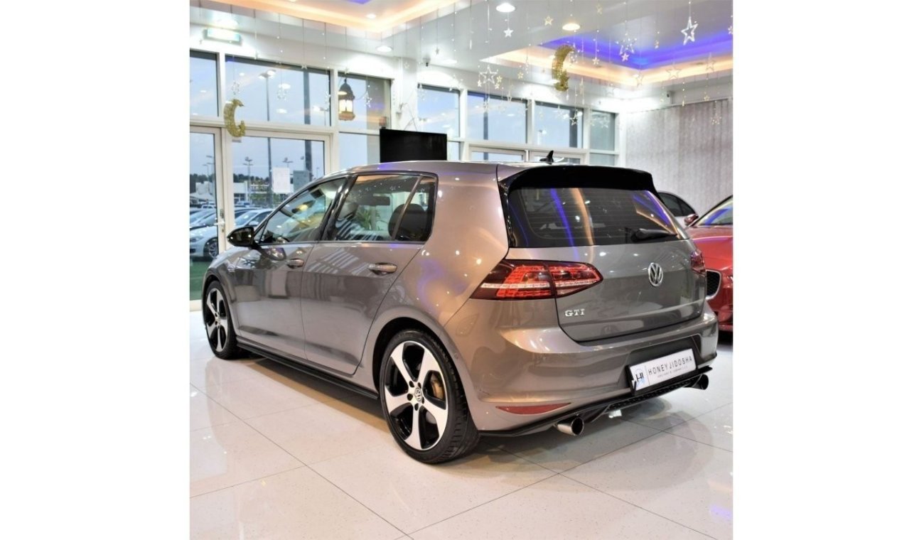 فولكس واجن جولف Volkswagen GTi 2016 Model!! in Grey Color! GCC Specs