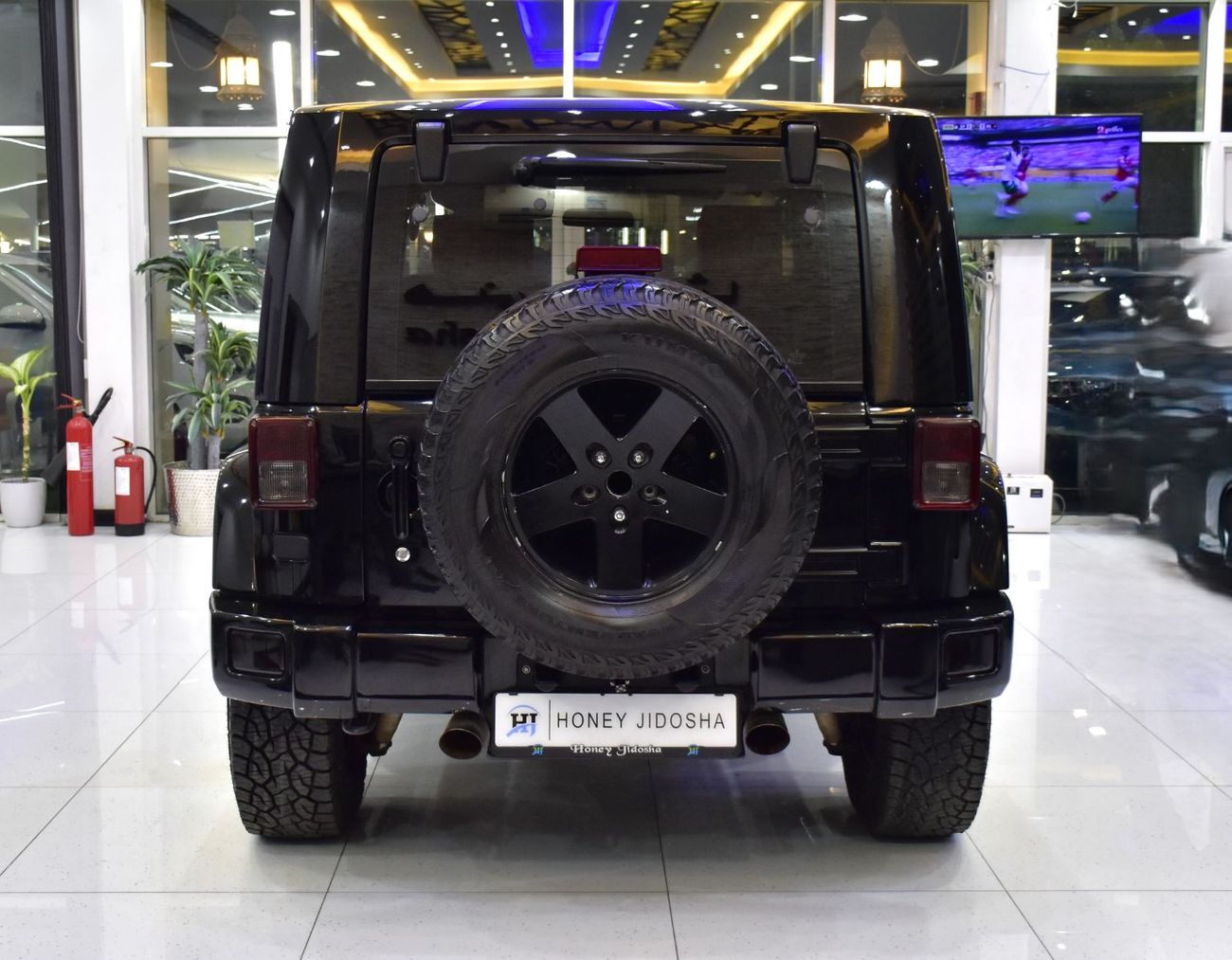 جيب رانجلر EXCELLENT DEAL for our Jeep Wrangler ( 2009 Model ) in Black Color GCC Specs