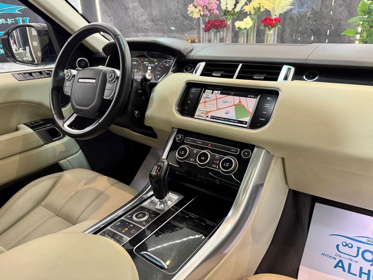 لاند روفر رينج روفر سبورت Supercharged 5.0L SUPERCHARGED RANGE ROVER SPORT V8 || GCC SPECS || FULL OPTIONS || FREE ACCIDENTS