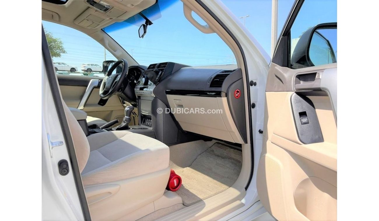 تويوتا برادو GXR V6 4.0 2019 GCC AL FUTTAIM LOW MILEAGE SINGLE OWNER IN MINT CONDITION