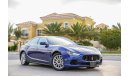 Maserati Ghibli AED 1,841 Per Month | 0% DP | Exceptional Condition!