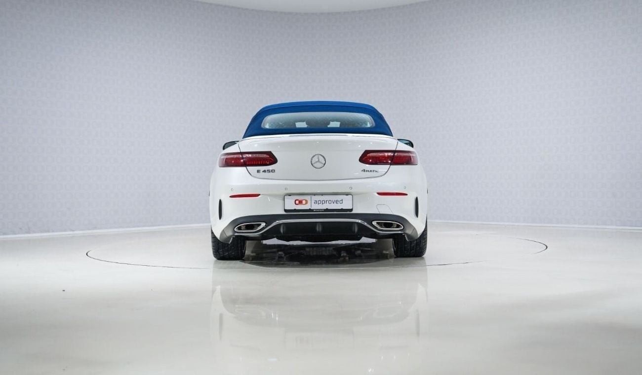 مرسيدس بنز E 450 AMG Line Cabriolet - 2 Year Warranty - Approved Prepared Vehicle