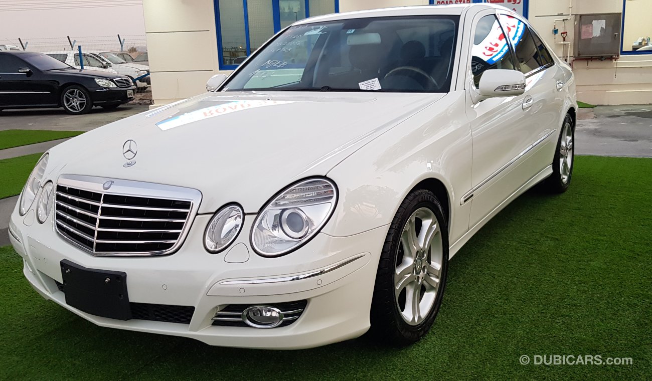 مرسيدس بنز E 350 وارد اليابان فائقة النظافه وصلت حديثا موديل 2009 خالية من اي حوادث ومشيكه بالكامل