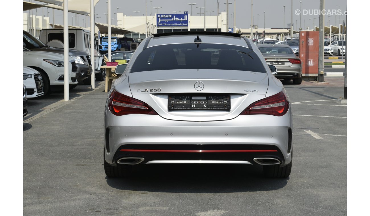 Mercedes-Benz CLA 250 2018 GCC SPECiFiCATION WITHOUT ACCEDENT WITHOUT PAINT