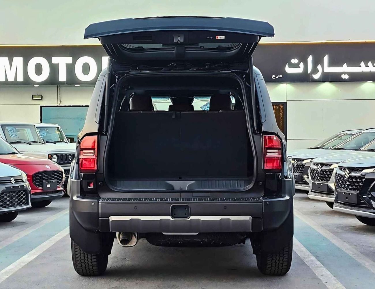 تويوتا برادو TURBO / 2.4L V4 PETROL / GGC SPECS / RADAR , HUD/360*CAMERA/FR PWR SEATS WITH LEATHER (CODE#ADV1)