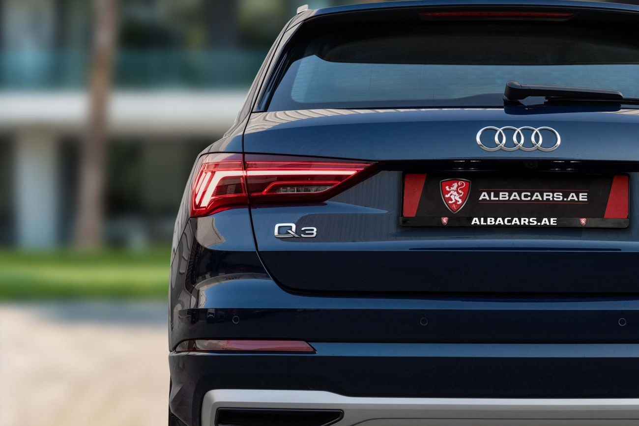 أودي Q3 1,567 P.M | Q3 | Audi Service History | Under Warranty | 0% Downpayment