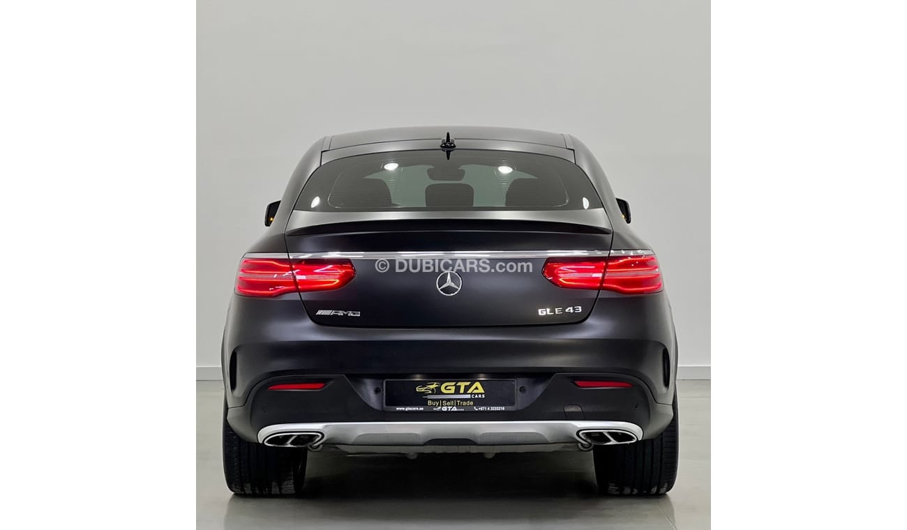 Mercedes Benz GLE43 AMG Coupe 2017 Mercedes-Benz GLE 43 AMG, Full Mercedes History ( EMC ), Warranty, Low kms, GCC Specs