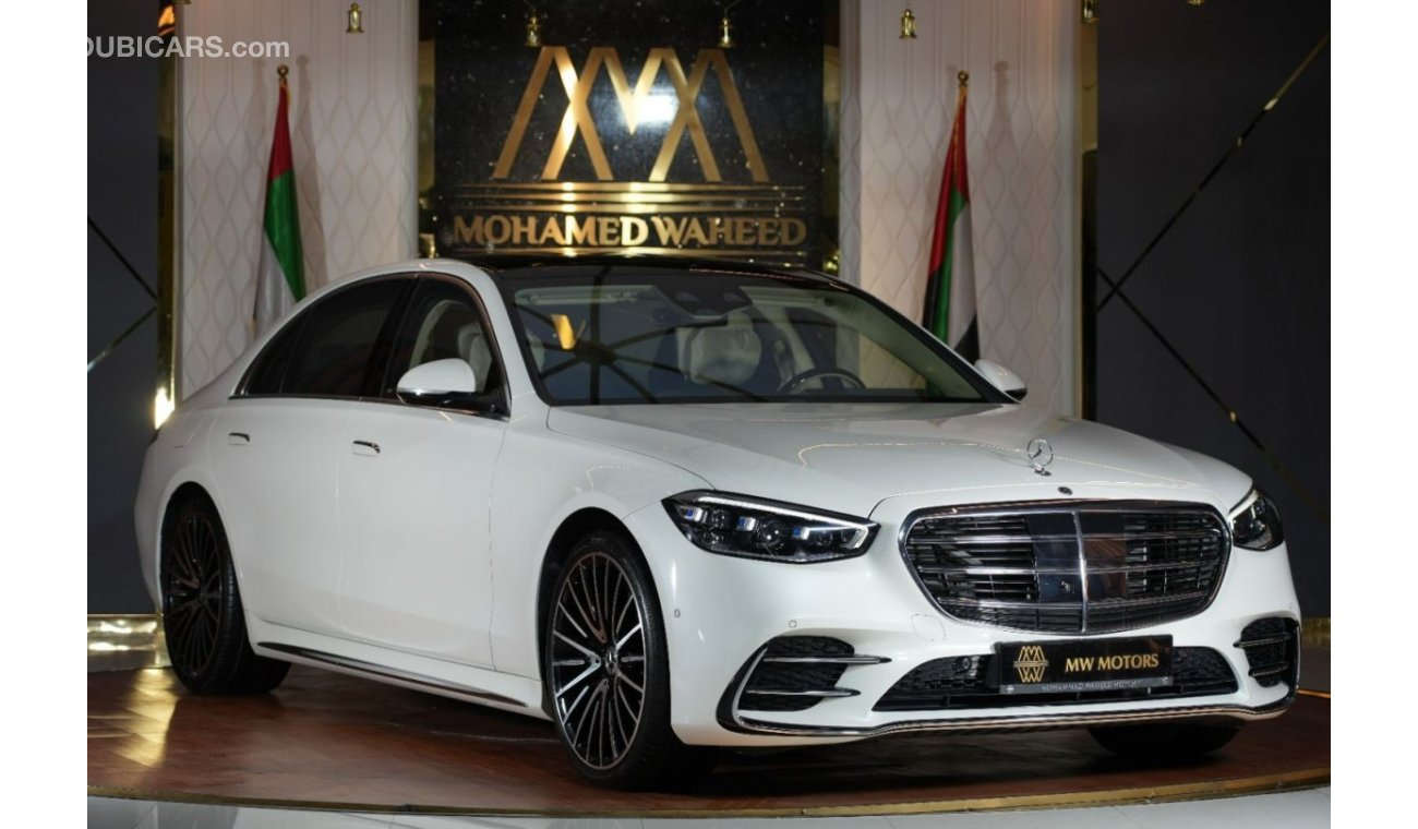 مرسيدس بنز S 500 Mercedes-Benz S 500 | 2023 GCC 4,600 KM only | Agency Warranty | AMG | Diamond Seats