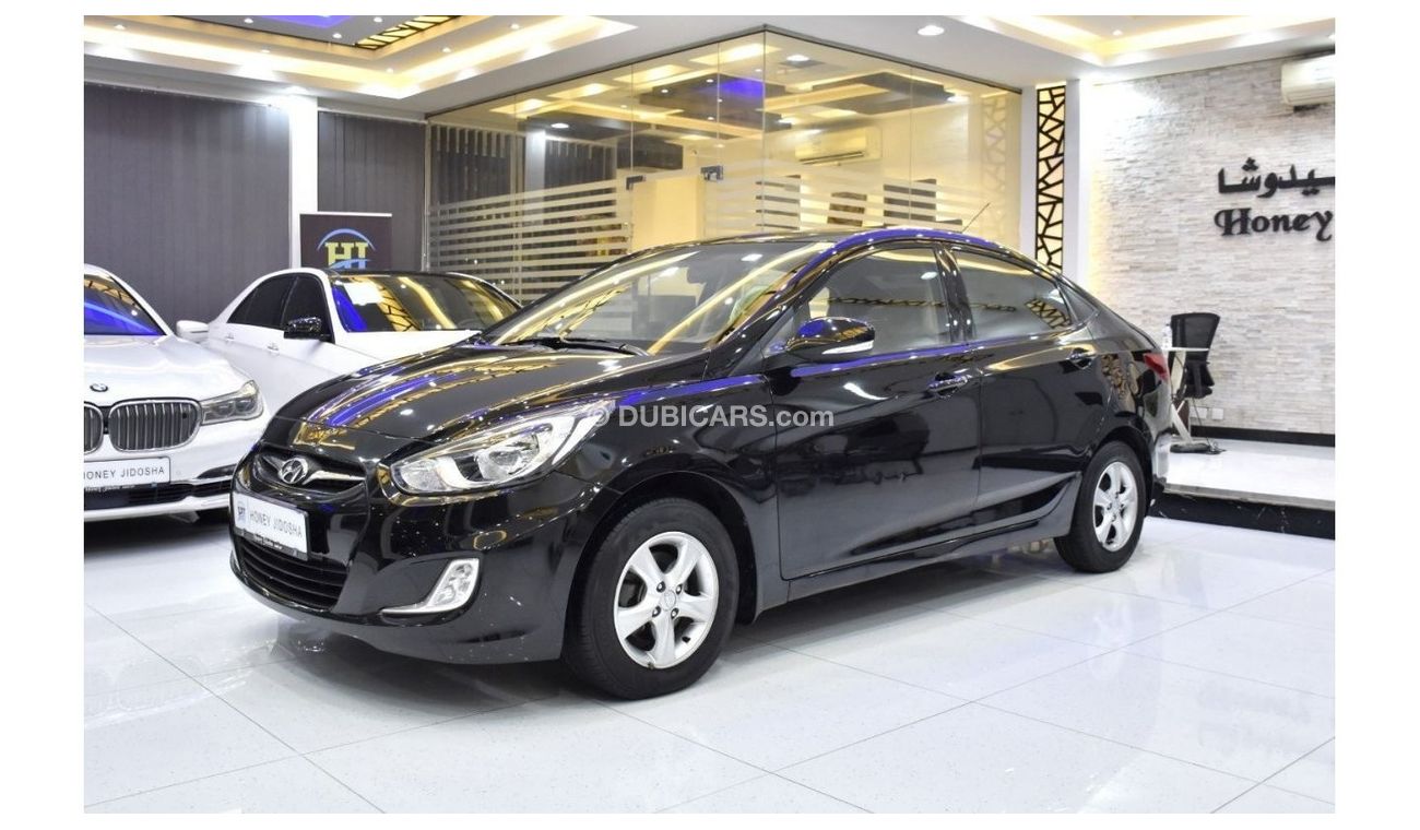 Hyundai Accent EXCELLENT DEAL for our Hyundai Accent ( 2014 Model ) in Black Color GCC Specs
