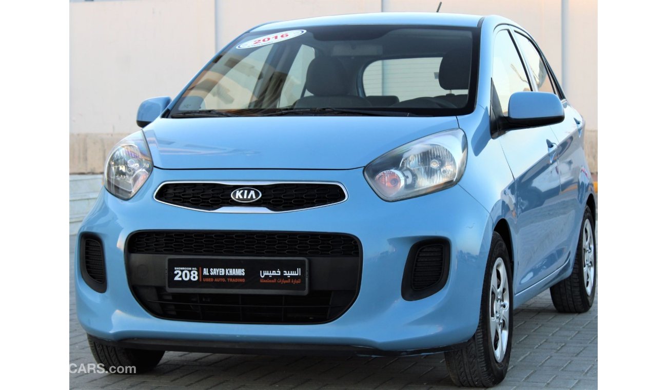 Kia Picanto Kia Picanto 2016 GCC in excellent condition without accidents, very clean from inside and outside