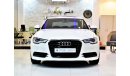 Audi A6 ORIGINAL PAINT ( صبغ وكاله ) AMAZING Audi A6 2015 Model!! in White Color! GCC Specs