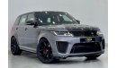 Land Rover Range Rover Sport 2018 Range Rover Sport SVR Full Carbon Fiber, October 2023 Range Rover Warranty-Service History, GCC