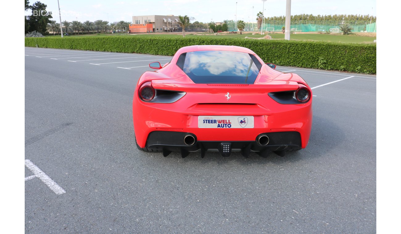 Ferrari 488 GTB SERVICE PACKAGE TILL 2022 | 2016 | GCC