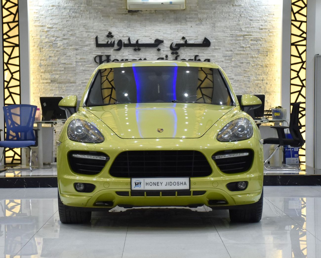 Porsche Cayenne EXCELLENT DEAL for our Porsche Cayenne GTS ( 2013 Model ) in Green Color GCC Specs