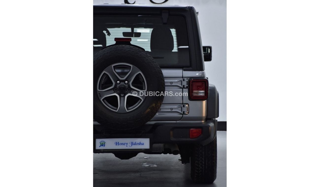 Jeep Wrangler EXCELLENT DEAL for our JEEP Wrangler Unlimited SPORT ( 2019 Model! ) in Grey Color! GCC Specs