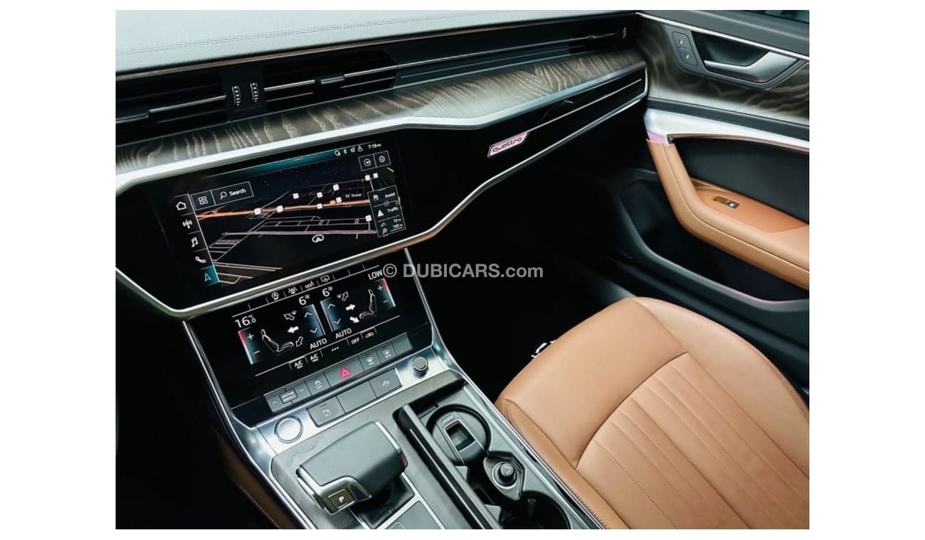 Audi A6 55 TFSI quattro S-Line GCC .. FSH .. V6 .. S line .. Perfect Condition .. Top Range