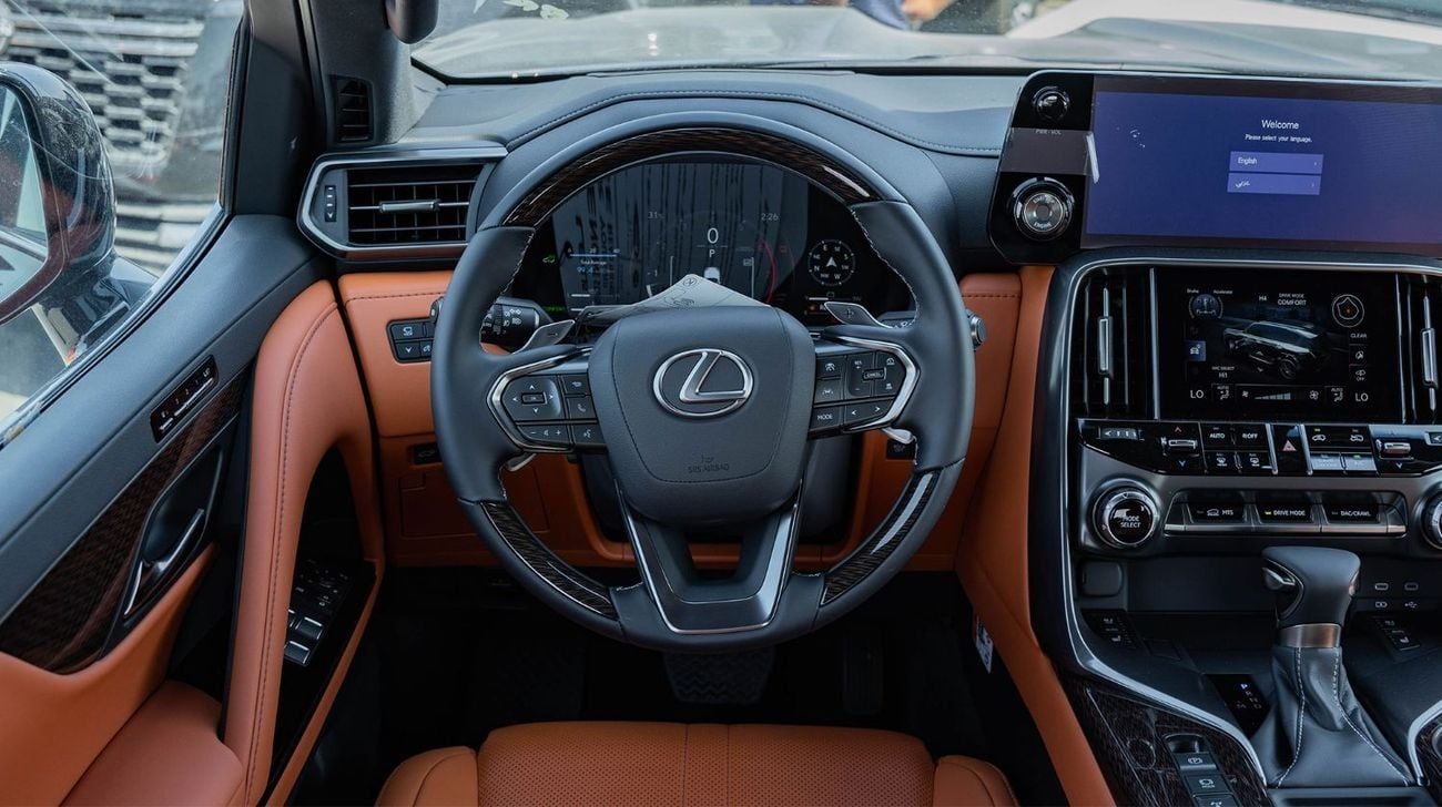 Lexus LX 600 2026 Lexus LX600 VIP 3.5L AT Petrol (Black)