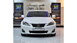 Lexus IS300 EXCELLENT DEAL for our Lexus IS 300 ( 2012 Model! ) in White Color! GCC Specs