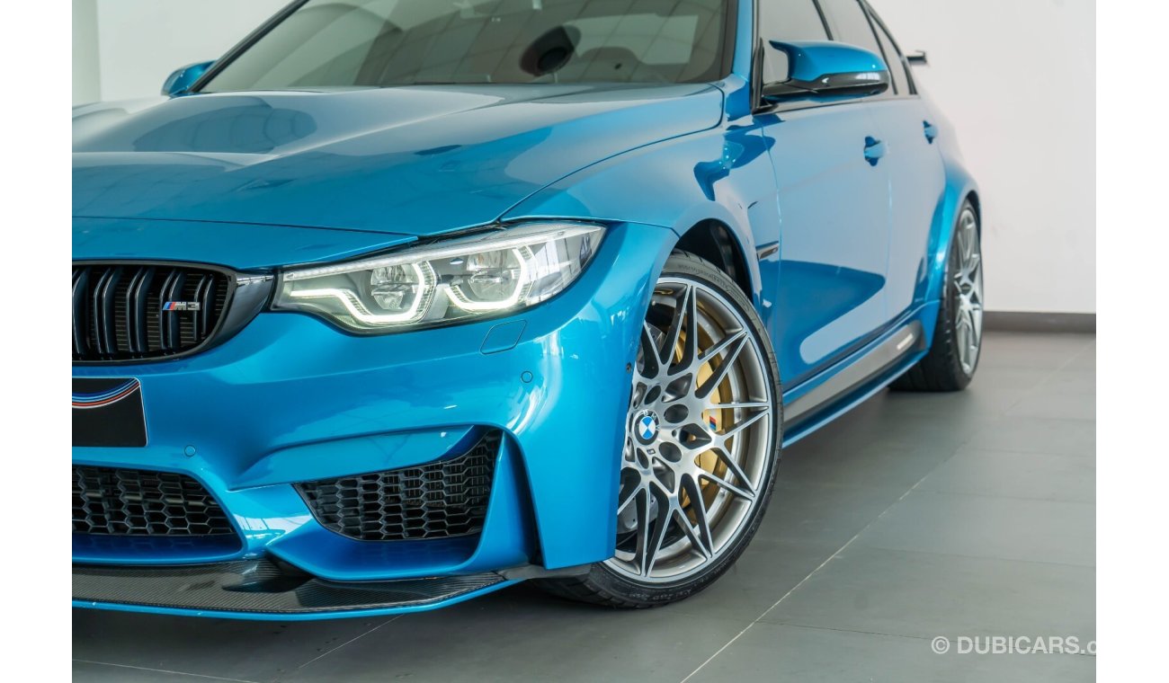 بي أم دبليو M3 2018 BMW M3 Competition Pack / BMW 5 Year Warranty & Service Pack / M-Performance Pack Upgrades, GTS