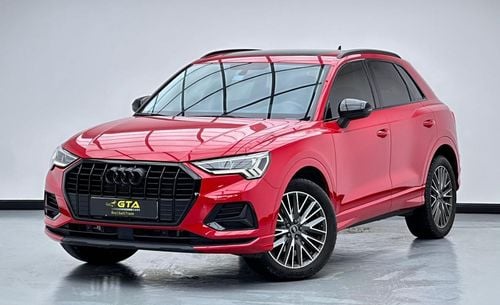 أودي Q3 2024 Audi Q3 35TFSI, Sep 2028 Audi Warranty + Service Contract, Audi Full Service History, GCC