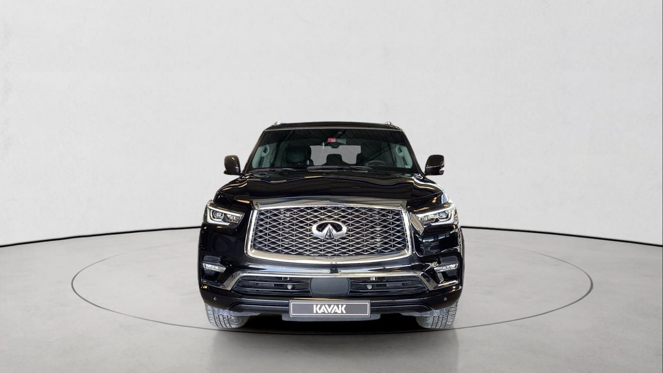 إنفينيتي QX80 5.6 8STR 4WD AUTO LUXE PROACTVE TOW | شامل الضمان | 0 ﺪﻔﻋﺓ ﺃﻮﻟﻯ