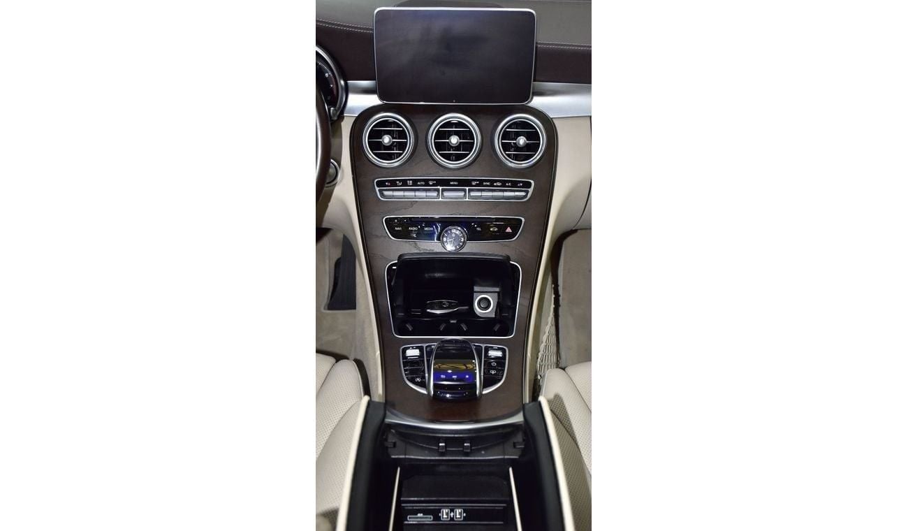 Mercedes-Benz C 200 EXCELLENT DEAL for our Mercedes Benz C200 ( 2018 Model ) in Black Color GCC Specs