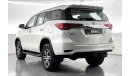 Toyota Fortuner GXR | 1 year free warranty | 1.99% financing rate | Flood Free