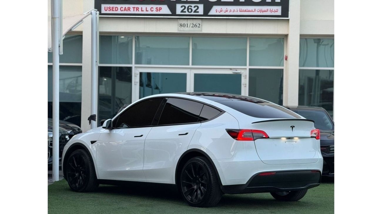 تسلا موديل Y تيسلا موديل Y لونج رينج اتو بايلت خليجي 2022  صبغ وكاله تشييكات وكاله داخل الضمان
