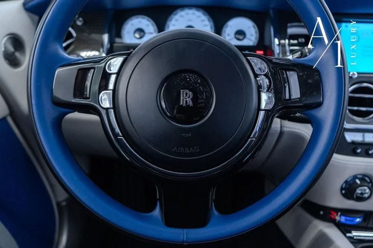 رولز رويس واريث 2017 Rolls Royce Wraith Black Badge, Service History, Carbon Fiber Package, Low Kms, GCC